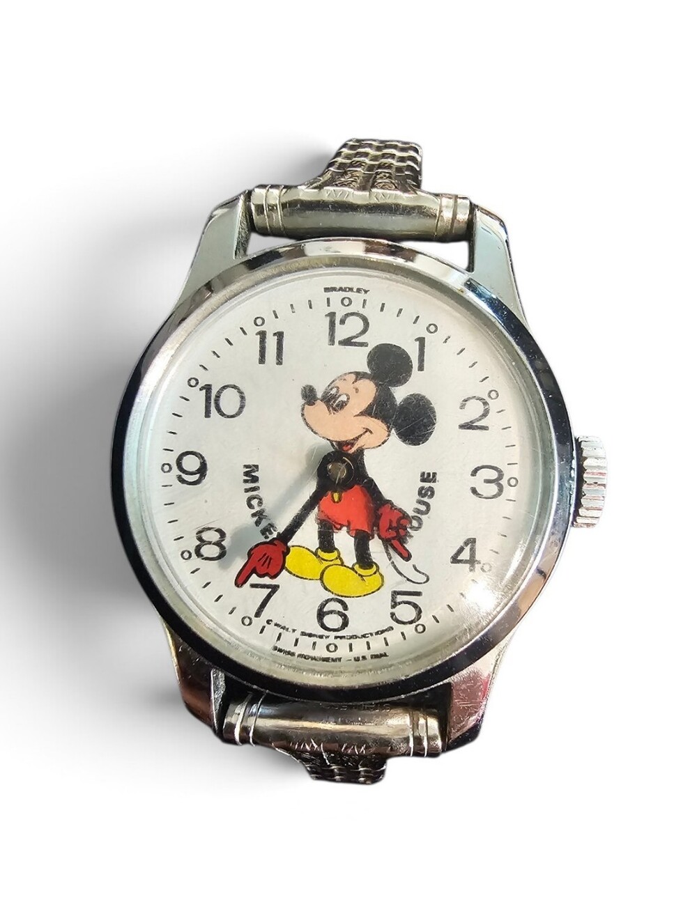 Vintage Mickey Mouse Watch By Bradley. V